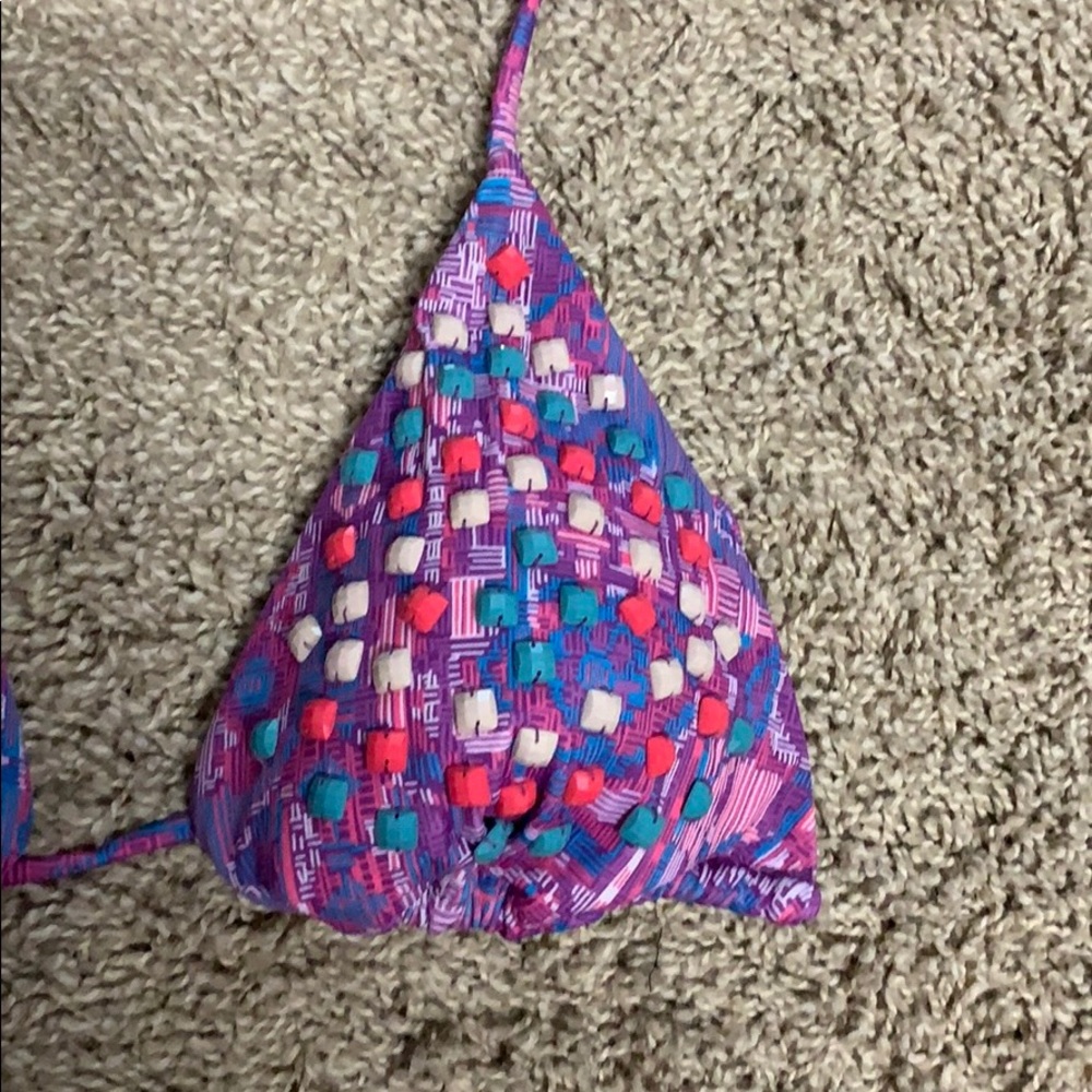 Victoria’s Secret Embellished Bikini Top L…NWOT - Picture 2 of 2